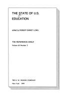 Cover of: The State of U.S. education