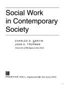 Cover of: Social work in contemporary society