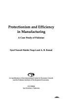 Protectionism and efficiency in manufacturing : a case study of Pakistan