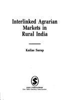 Interlinked agrarian markets in rural India