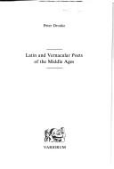 Cover of: Latin and vernacular poets of the Middle Ages