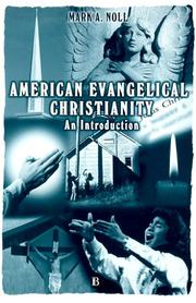 Cover of: American Evangelical Christianity: An Introduction