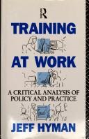 Training at work by J. D. Hyman