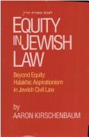 Equity in Jewish law by Aaron Kirschenbaum