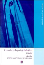 Cover of: Anthropology of Globalization