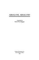 Cover of: Absalom, Absalom!