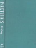 Cover of: Poethics: and other strategies of law andliterature