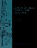 Cover of: Lower Galilee during the Iron Age