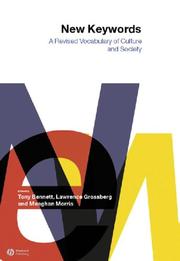 Cover of: New Keywords: A Revised Vocabulary of Culture and Society