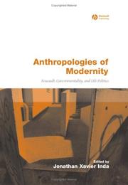 Cover of: Anthropologies of Modernity by Jonathan Xavier Inda