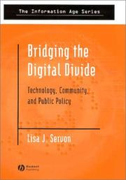 Bridging the digital divide : technology, community, and public policy