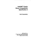 Intel386 family binary compatibility specification 2