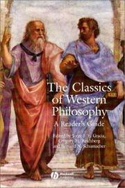 Cover of: The Classics of Western Philosophy: A Reader's Guide