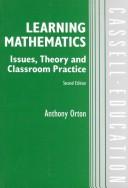Learning mathematics by Anthony Orton