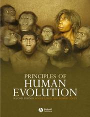 Cover of: Principles of Human Evolution