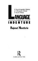 Language in indenture by Rajend Mesthrie