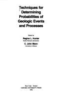 Techniques for determining probabilities of geologic events and processes