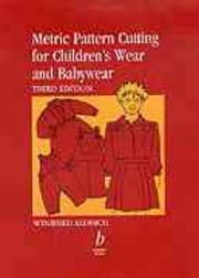 Metric pattern cutting for children's wear and babywear by Winifred Aldrich
