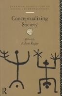 Cover of: Conceptualizing society