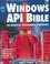 Cover of: The Waite Group's Windows API bible