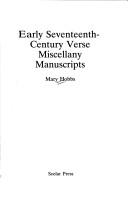 Early seventeenth-century verse miscellany manuscripts