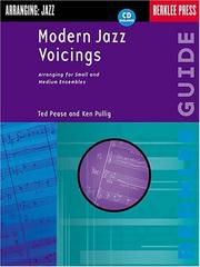 Modern jazz voicings by Ted Pease, Ken Pullig