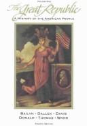 Cover of: The Great republic by Bernard Bailyn ... [et al.].