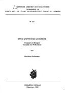 Cover of: Sprichwortartige Mikrotexte: analysen am Beispiel Oswalds von Wolkenstein