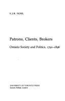 Cover of: Patrons, clients, brokers by Noel, S. J. R