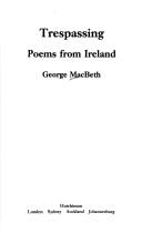 Trespassing : poems from Ireland