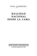 Cover of: Realidad nacional desde la cama