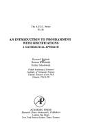 An introduction to programming with specifications : a mathematical approach