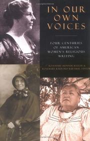 Cover of: In Our Own Voices: 4 Centuries of American Women's Religious Writings