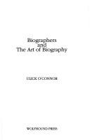 Cover of: Biographers and the art of biography