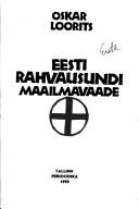 Cover of: Eesti rahvausundi maailmavaade