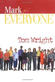 Cover of: Mark for Everyone (For Everyone) by Tom Wright