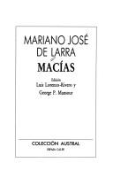 Macías by Mariano José de Larra
