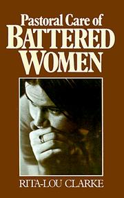 Cover of: Pastoral care of battered women