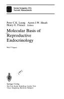 Cover of: Molecular basis of reproductive endocrinology