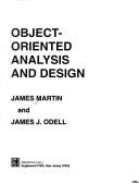 Cover of: Object-oriented analysis and design by James Martin