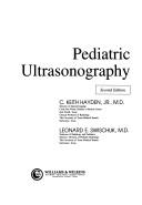 Cover of: Pediatric ultrasonography | C. Keith Hayden