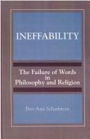 Cover of: Ineffability by Ben-ʿAmi Sharfshṭain