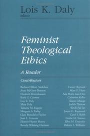 Cover of: Feminist Theological Ethics: A Reader (Library of Theological Ethics)