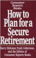 Cover of: How to plan for a secure retirement