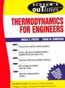 Schaum's outline of theory and problems of engineering thermodynamics