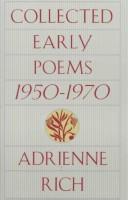 Cover of: Collected early poems, 1950-1970