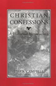 Cover of: Christian confessions: a historical introduction