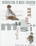 Cover of: Introduction to music education