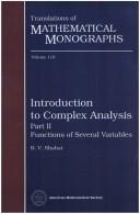 Introduction to complex analysis