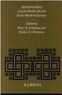 Anticlericalism in late medieval and early modern Europe by Heiko A. Oberman